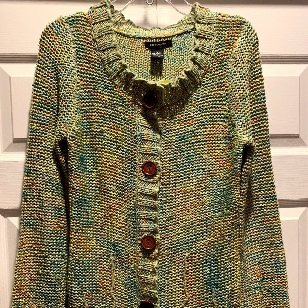 NWT BCBG Chunky Knit Cardigan Sweater